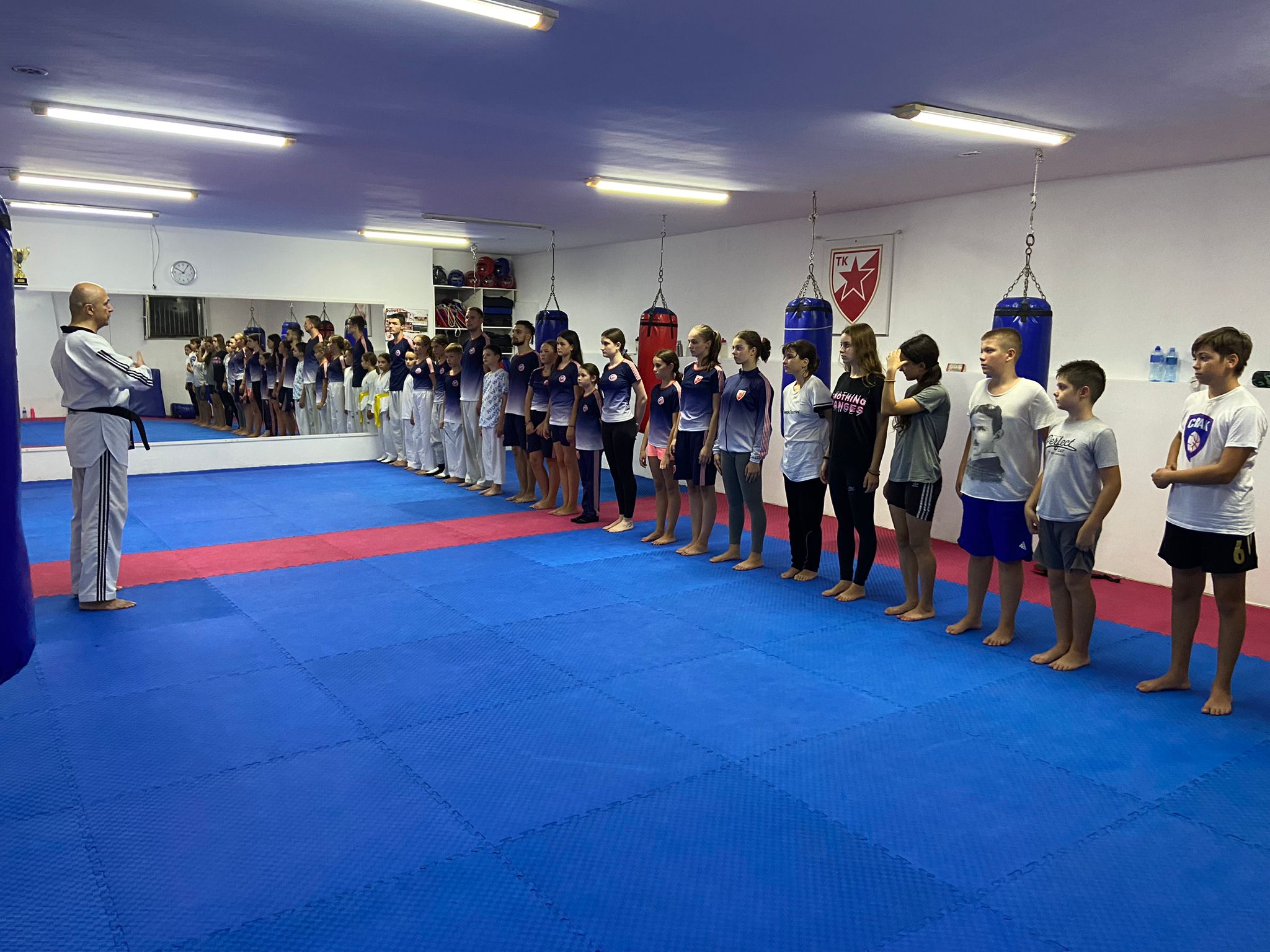 Deca tekvondo u Crvenoj Zvezdi